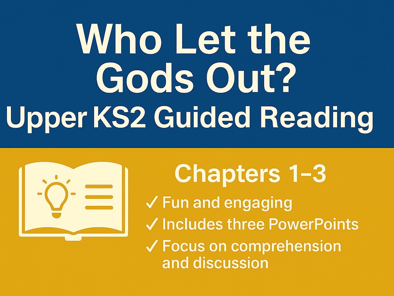 Who Let The Gods Out Reading Comprehension Bundle