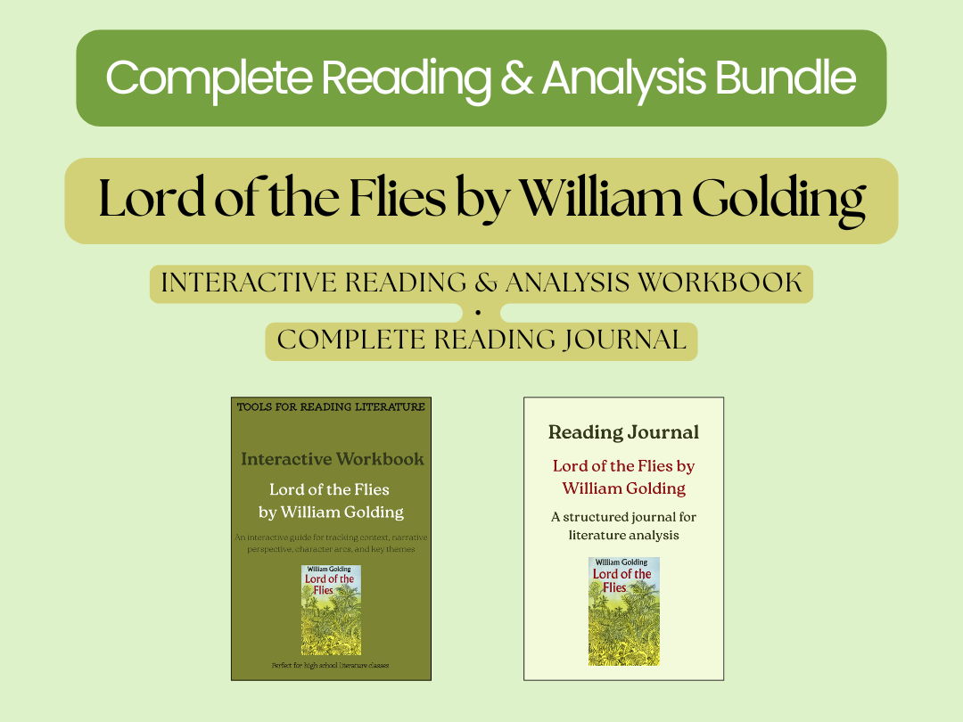 Lord of the Flies by William Golding – Independent Study & Analysis Bundle