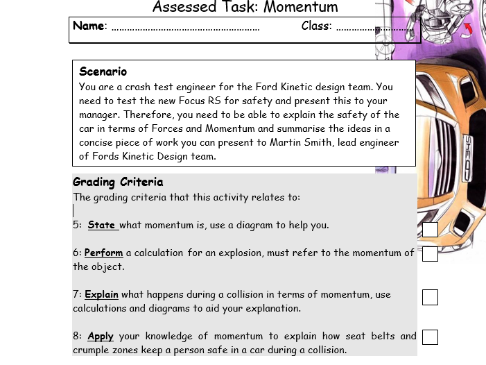 Ford Assessment Test >> Differentiated Physics Assessment Homework Sheets By Jamievillar Ford Assessment Test >> Differentiated Physics Assessment Homework Sheets By Jamievillar