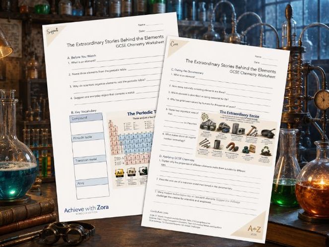 Extraordinary Elements: Documentary Worksheet