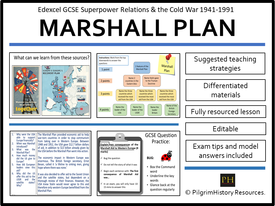 Edexcel GCSE Cold War: Marshall Plan