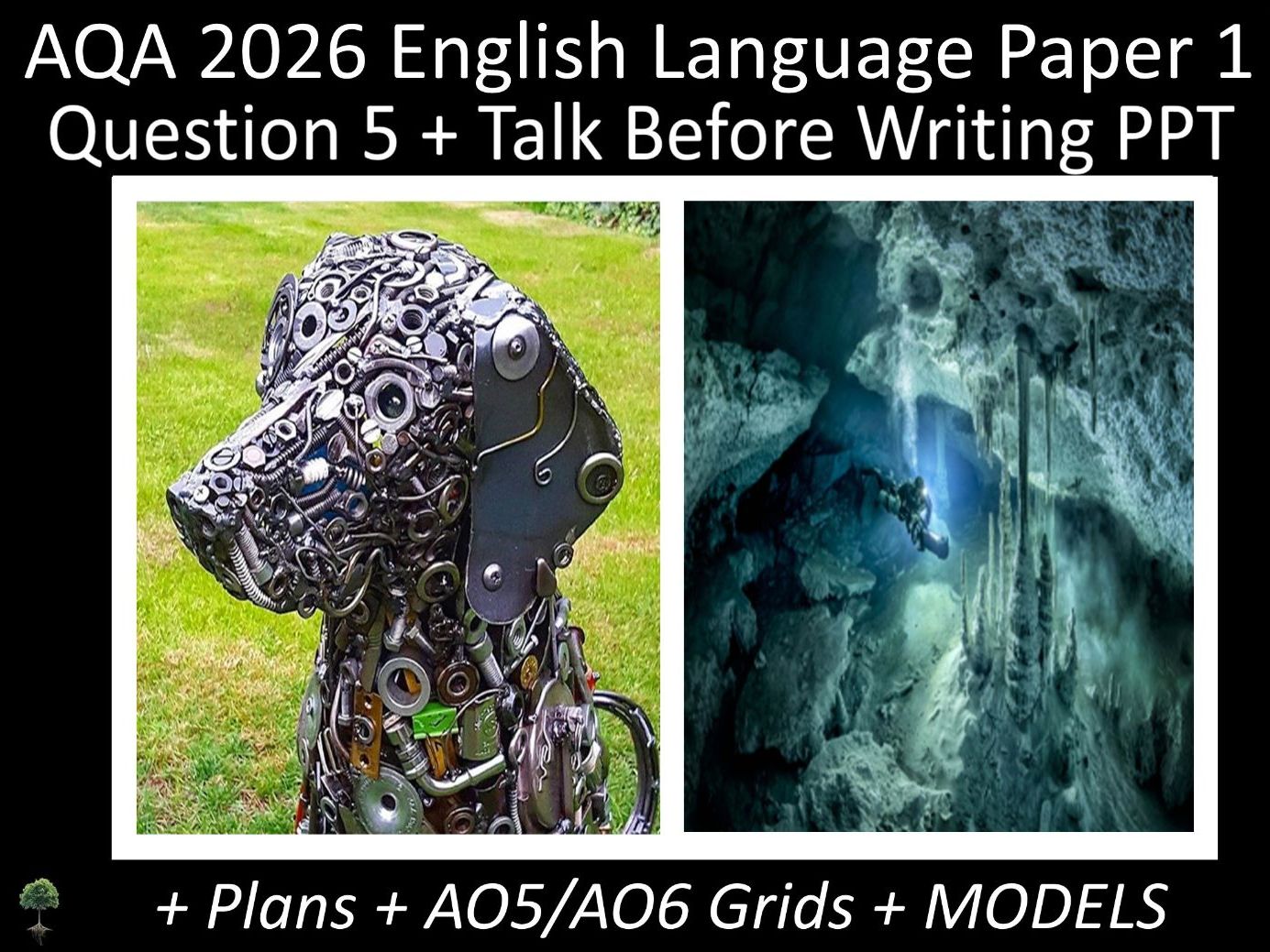 Two Question 5 - AQA 2026 English Language Paper 1| Oracy, Plans, AO Grids, Models + PPT