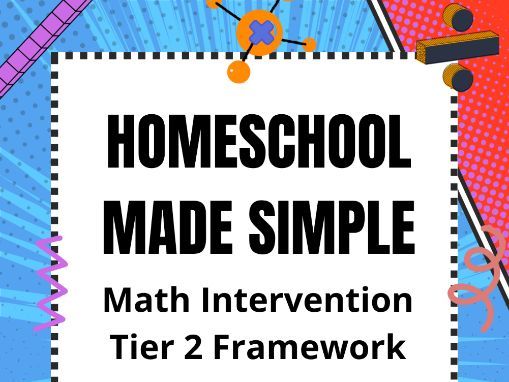 Tier 2 Math Intervention Framework | Grades 6th-8th