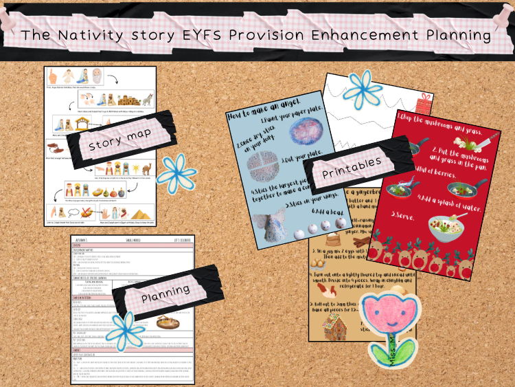 The nativity story EYFS enhancement planning