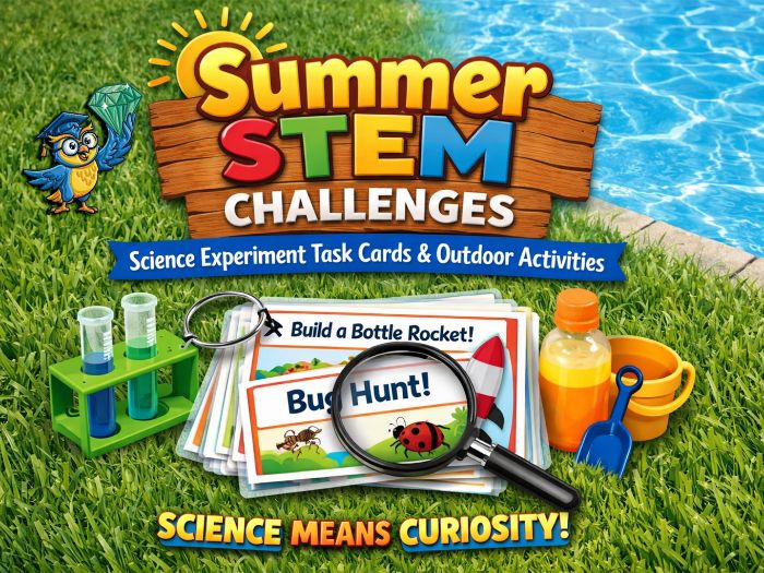 Summer STEM Challenges & Task Cards