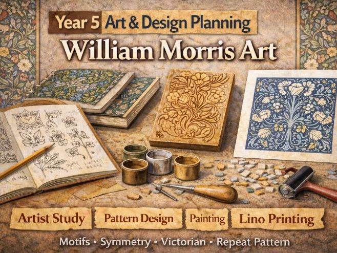 Year 5 William Morris Art 3-Week MTP