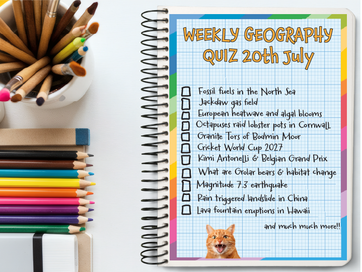 Weekly Geography News Quiz 20th July 2026