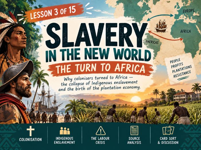 Lesson 3 of 15: Slavery in the New World