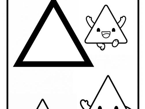 2D Shape Colouring Sheets | Characters