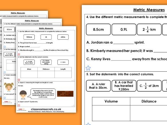 Measures homework year 6 picture