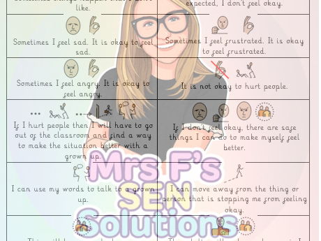 Being Safe Even When I Don't Feel Ok - Social Story