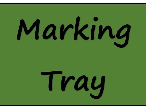 Marking Tray Labels