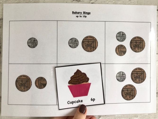 Money - Bakery Bingo Revision Game