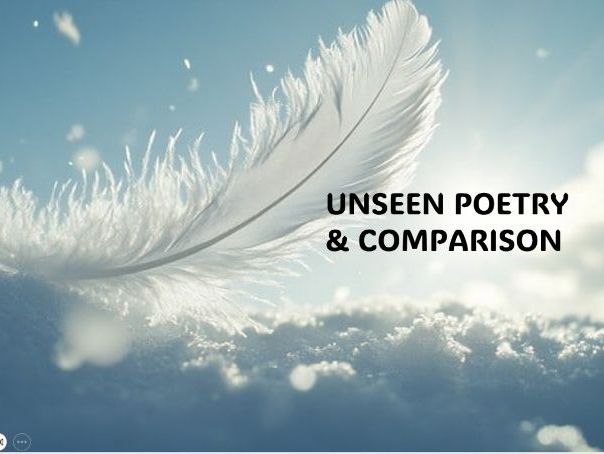 Unseen Poetry and Comparison