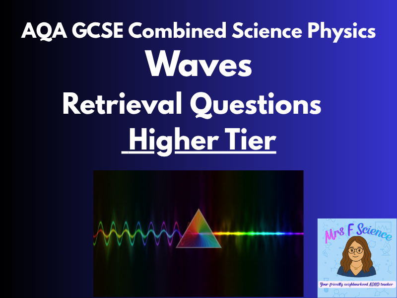 AQA GCSE Combined Science Waves Retrieval Questions | Higher