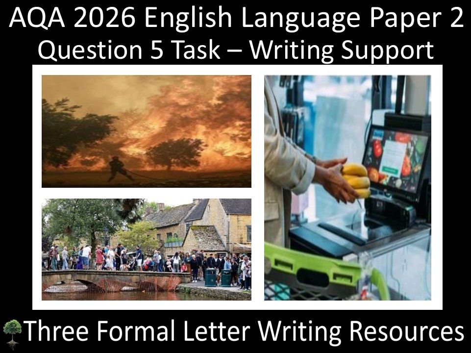 Three Question 5: AQA 2026 English Language Paper 2 | Formal Letter Writing