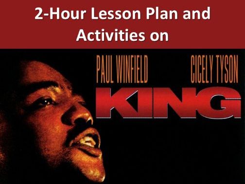 King (1978 Mini-Series) - 2-Hour Lesson Plan for High School