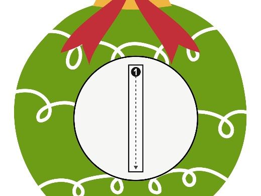 Christmas Bauble Number Formation 0–9