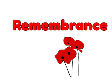 Remembrance Day KS2 PowerPoint and Discussion Activity Free