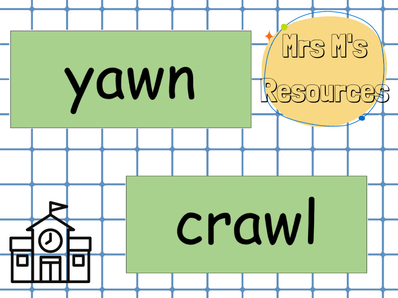 RWI Set 3 Green Words Aw Teaching Resources