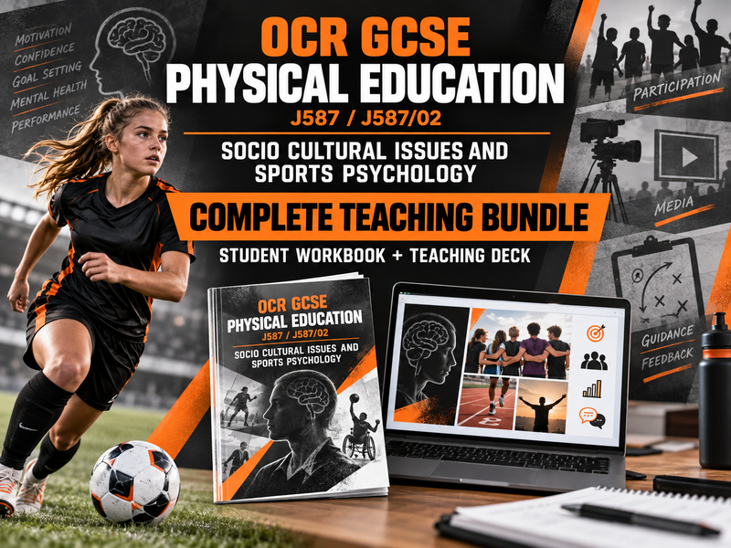 OCR GCSE PE J587 02 Complete Teaching Bundle