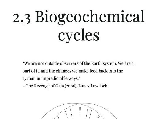 ESS Topic 2 (2026 specification)