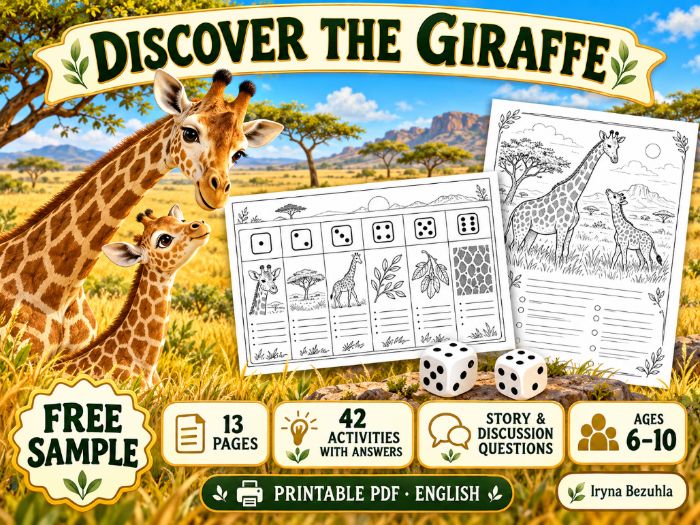 Discovering Giraffes — Free Sample Pack
