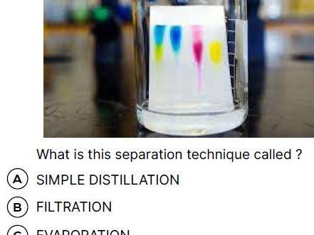 Separation Techniques  Booklet IGCSE Chemistry {Edexcel 9-1}