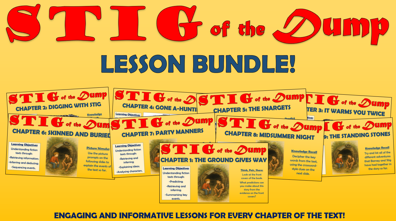 Stig of the Dump Lesson Bundle!