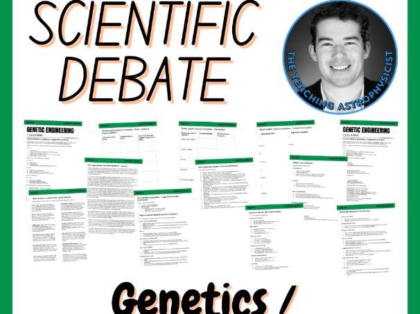 Genetics / Genetic Engineering Scientific Debate Set | Biology Science