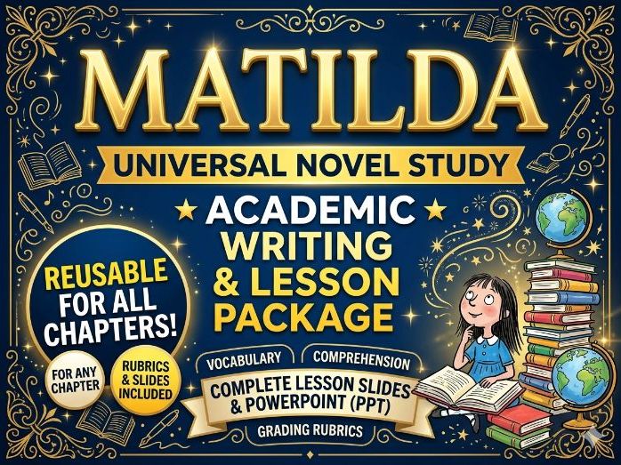 Matilda Academic Writing Tasks Bundle