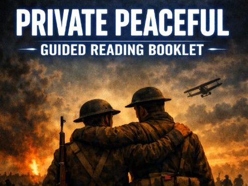 Private Peaceful Guided Reading Questions and Activities KS2/KS3