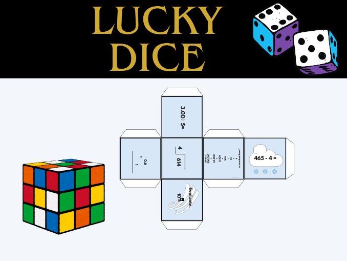 The "Math Cube" Interactive Game