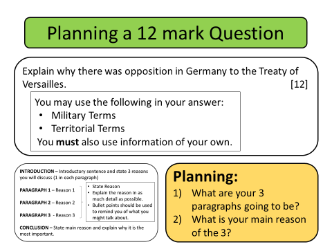 GCSE Question Stems Revision - 5 lessons