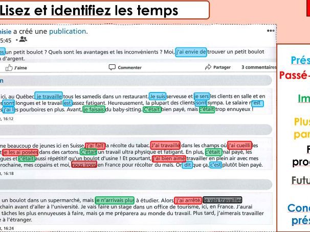 IB French Ab Initio - Organisation sociale - le travail - Avoir un petit boulot PPT