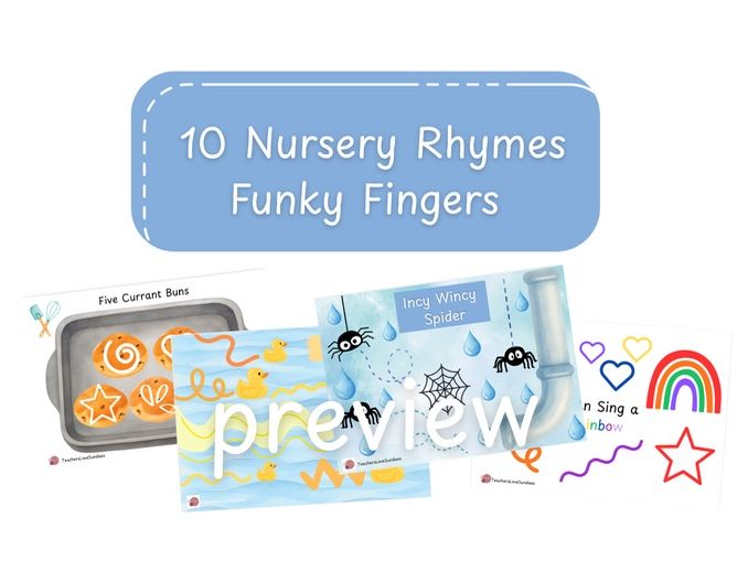 10 Nursery Rhymes Funky Fingers