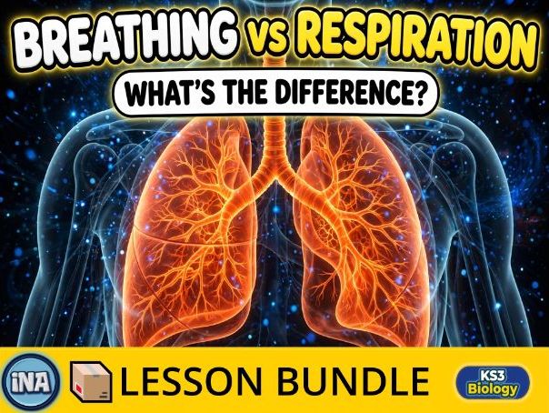 Breathing, Respiration and Gas Exchange - Complete KS3 Biology Lesson Pack