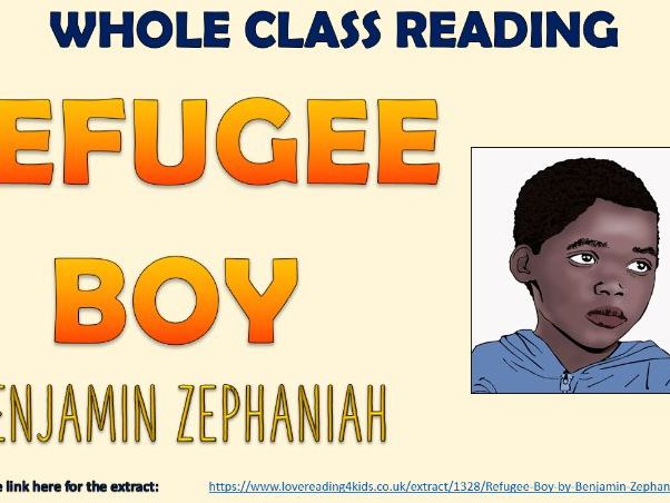 Refugee Boy - Whole Class Reading Session!