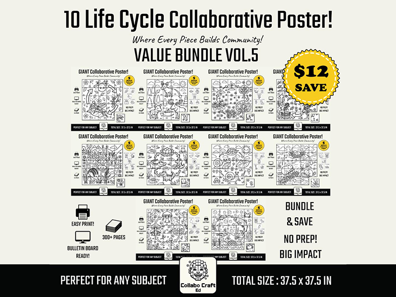 10 Life Cycle Collaborative Posters Vol 5
