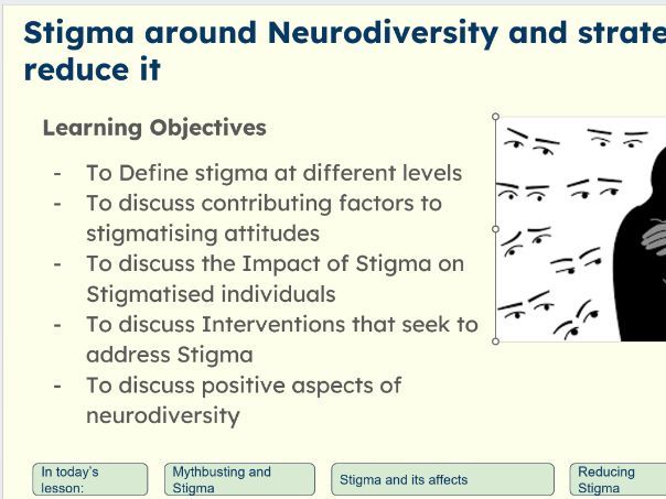 Neurodiversity and Stigma- CPD