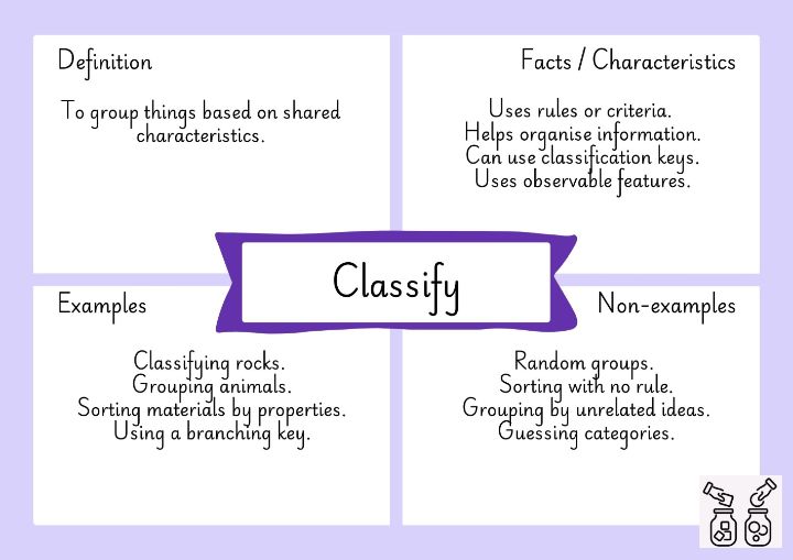 LKS2 Working Scientifically Frayer Models