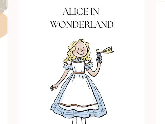 Alice in Wonderland Living Novel Study