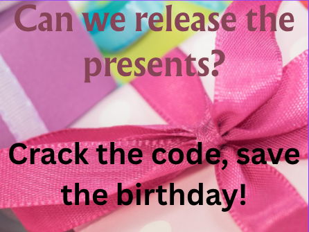 Birthday escape Room