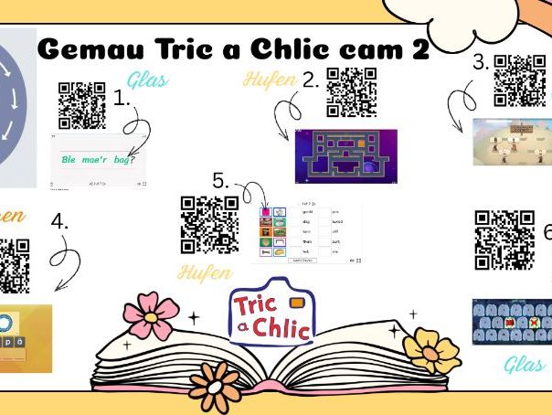 Tric a chlic cam 2 QR games
