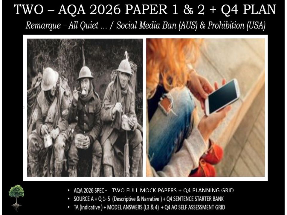 TWO - PAPER 1 & 2 | 2026 FULL MOCKS | Q4 PLAN