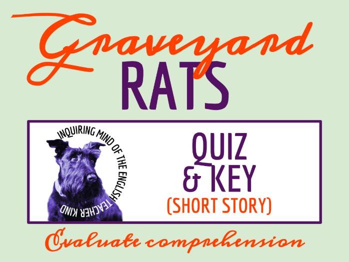 "The Graveyard Rats" by Henry Kuttner Quiz and Answer Key | Halloween Horror Story