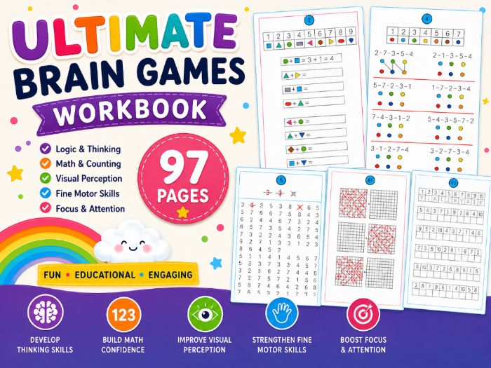97 Printable Preschool Activities PDF