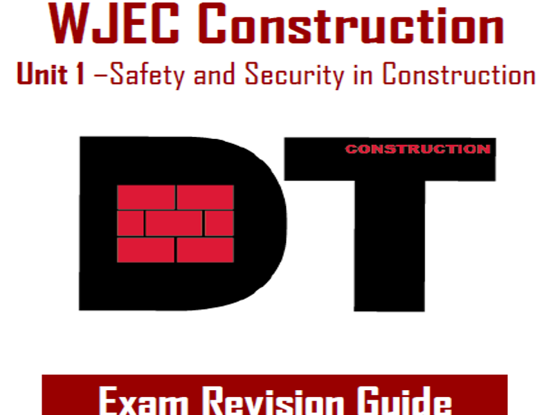 WJEC Construction - Revision Guide