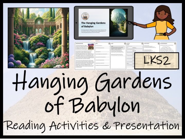 Hanging Gardens of Babylon Reading Comprehension Activities | Year 3 or Year 4