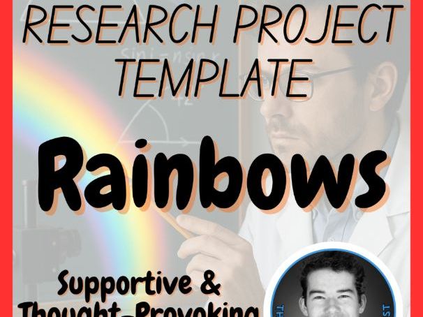 Rainbows | Physics Research Project Template | Digital + Print